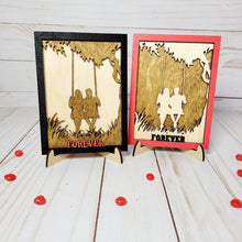 Load image into Gallery viewer, Couple on a Swing