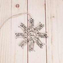 Load image into Gallery viewer, F#@K (year) Snowflake