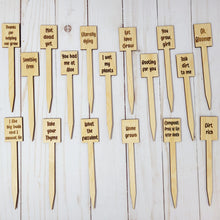 Load image into Gallery viewer, Funny Plant Stakes