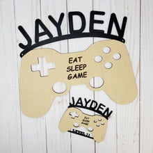Load image into Gallery viewer, Custom Video Game Name Wall Sign
