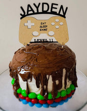 Load image into Gallery viewer, Custom Video Game Cake Topper