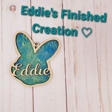 Load image into Gallery viewer, Easter Bunny Ornament (Paint Your Own)