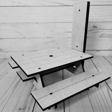 Load image into Gallery viewer, Squirrel & Bird Picnic Table