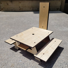 Load image into Gallery viewer, Squirrel & Bird Picnic Table