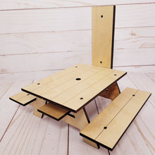 Load image into Gallery viewer, Squirrel & Bird Picnic Table