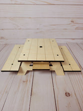 Load image into Gallery viewer, Squirrel & Bird Picnic Table