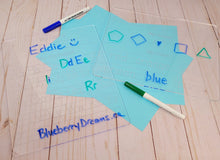 Load image into Gallery viewer, Numbers, Shapes & Colours Tracing Board