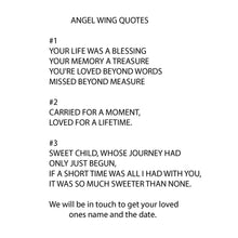 Load image into Gallery viewer, Angel Wing Ornament