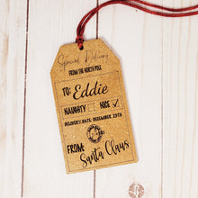 Load image into Gallery viewer, Santa's Gift Tag