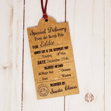Load image into Gallery viewer, Santa's Gift Tag
