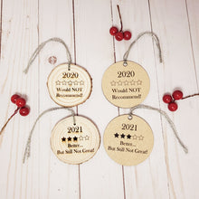 Load image into Gallery viewer, 2020 / 2021 Star Ornaments