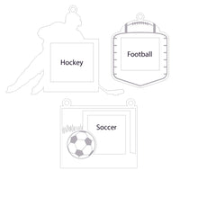 Load image into Gallery viewer, Sports Ornament