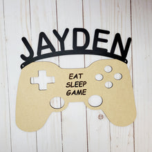 Load image into Gallery viewer, Custom Video Game Name Wall Sign
