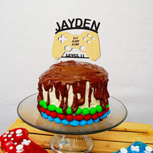 Load image into Gallery viewer, Custom Video Game Cake Topper
