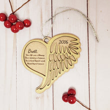 Load image into Gallery viewer, Angel Wing Ornament
